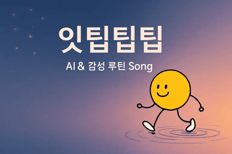 잇팁팁팁 – E와 I가 만난 날꿈 속에서 영감을 얻어 제작한 유튜브 AI 음악 ✨