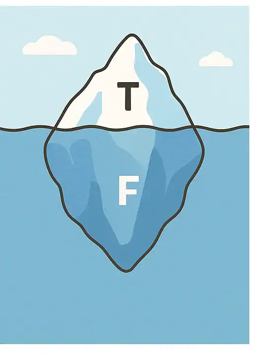 AI가 알려준 MBTI T의 진실, 그리고 숨겨진 F의 깊이