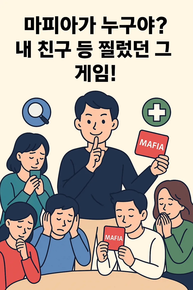 마피아 게임 룰 완벽 정리! 어릴 적 그 느낌 그대로