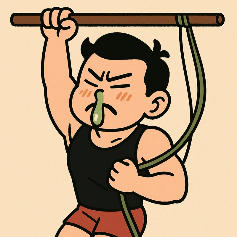 《콧물도 나를 막을 순 없다》: 빛나는 한 손 풀업 도전기