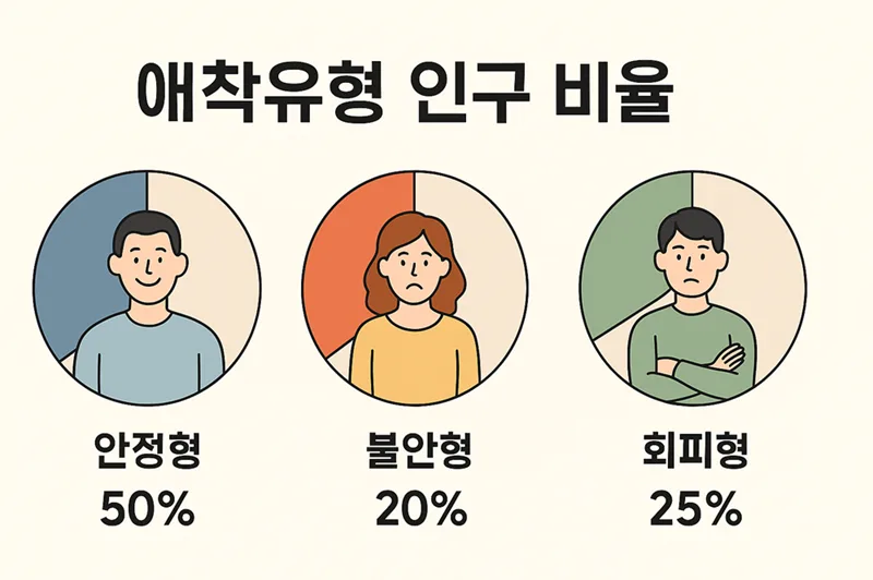 애착유형 테스트 | 회피형, 불안형, 안정형 특징과 연애 심리 해석