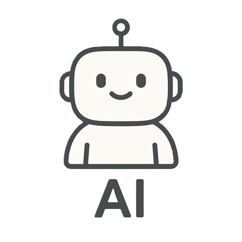 인공지능 캐릭터 사진.