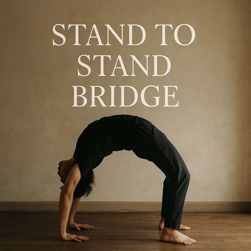 스탠드 투 스탠드 브릿지를 하는 모습.