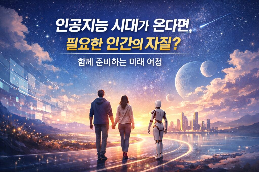 😌 인공지능 시대가 온다면, 빛을 발하는 인간의 자질이 있다